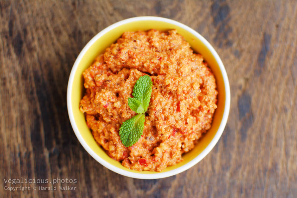 Stock photo of Red Bell Pepper Spread