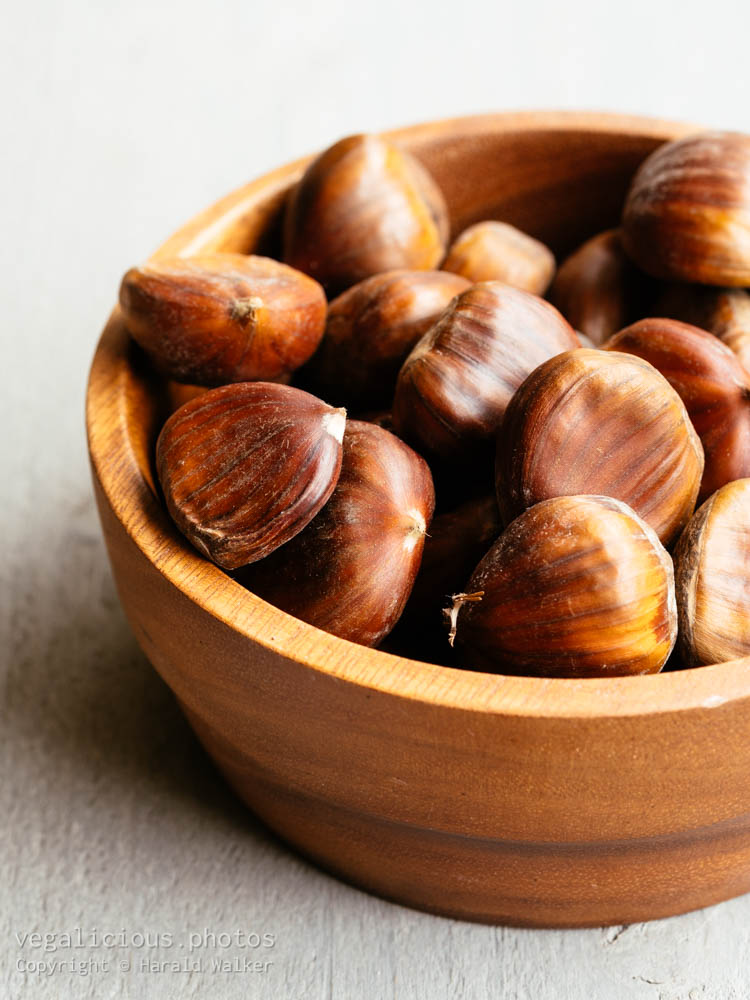 Stock photo of Edible chestnuts
