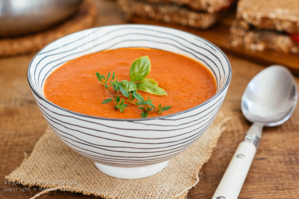 Stock photo of Tomato Orange Soup