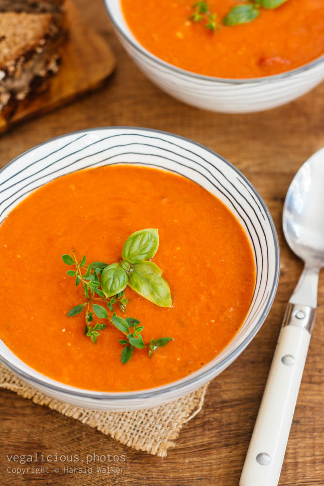 Stock photo of Tomato Orange Soup