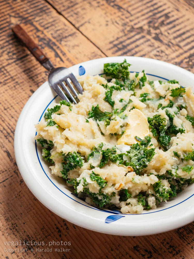 Stock photo of Freshly made colcannon