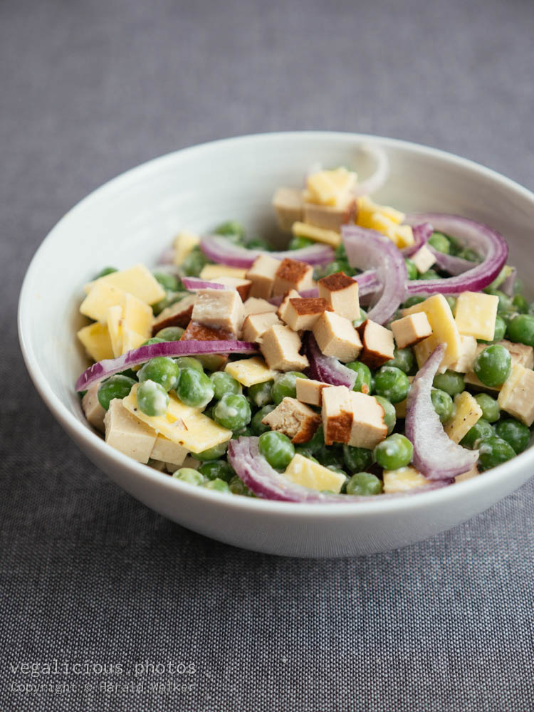 Stock photo of Vegan Pea Salad