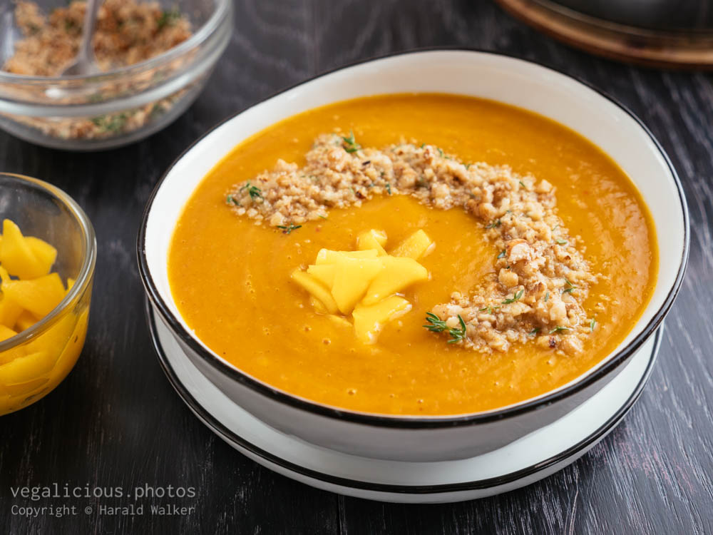 Stock photo of Pumpkin, Mango Soup