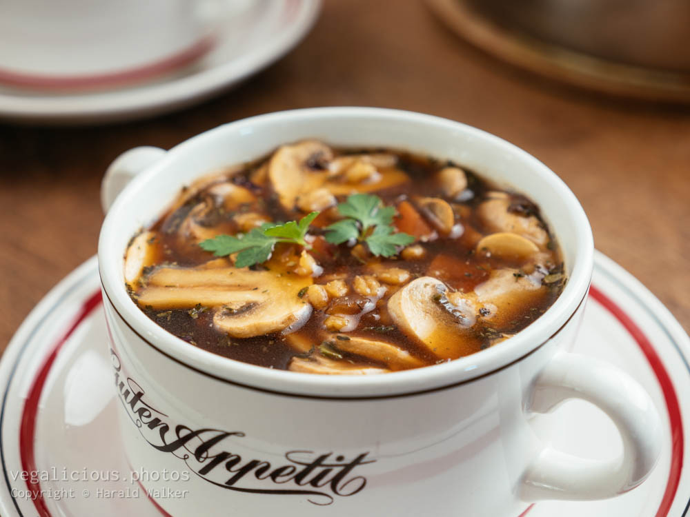 Stock photo of Barley Mushroom Soup