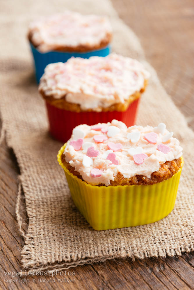Stock photo of Colorful cupcakes