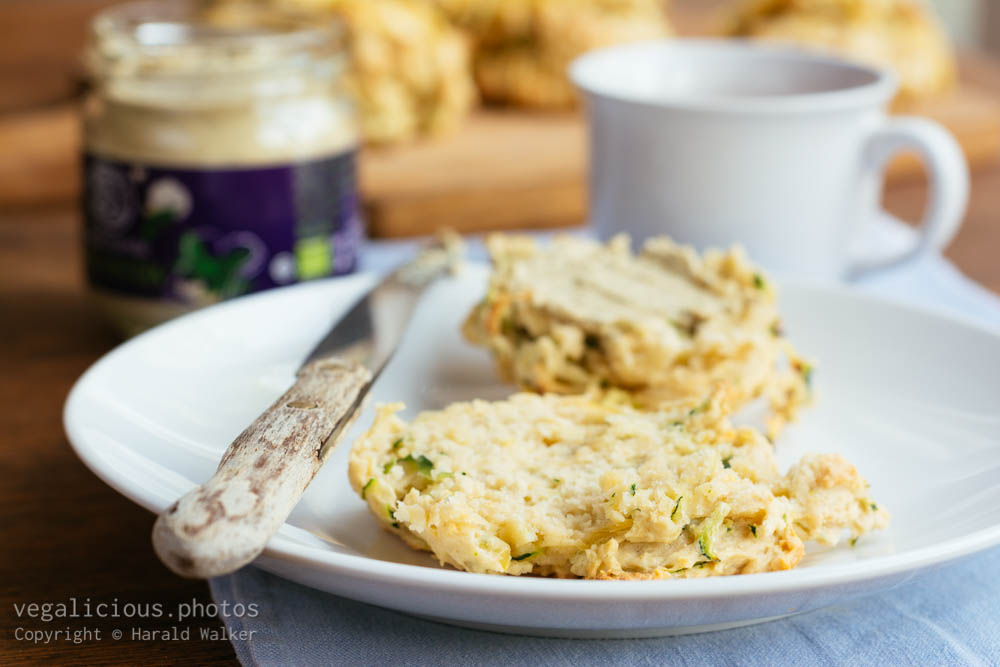 Stock photo of Vegan Cheesy Zucchini Biscuits