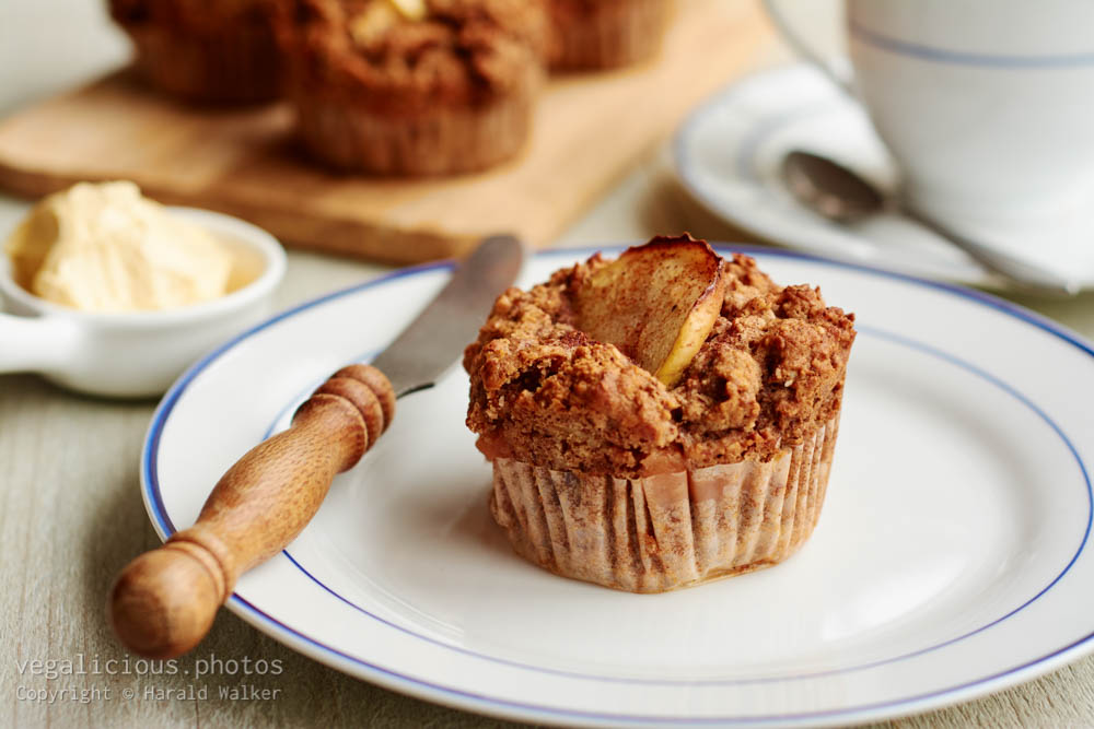 Stock photo of Buckwheat Apple Muffins