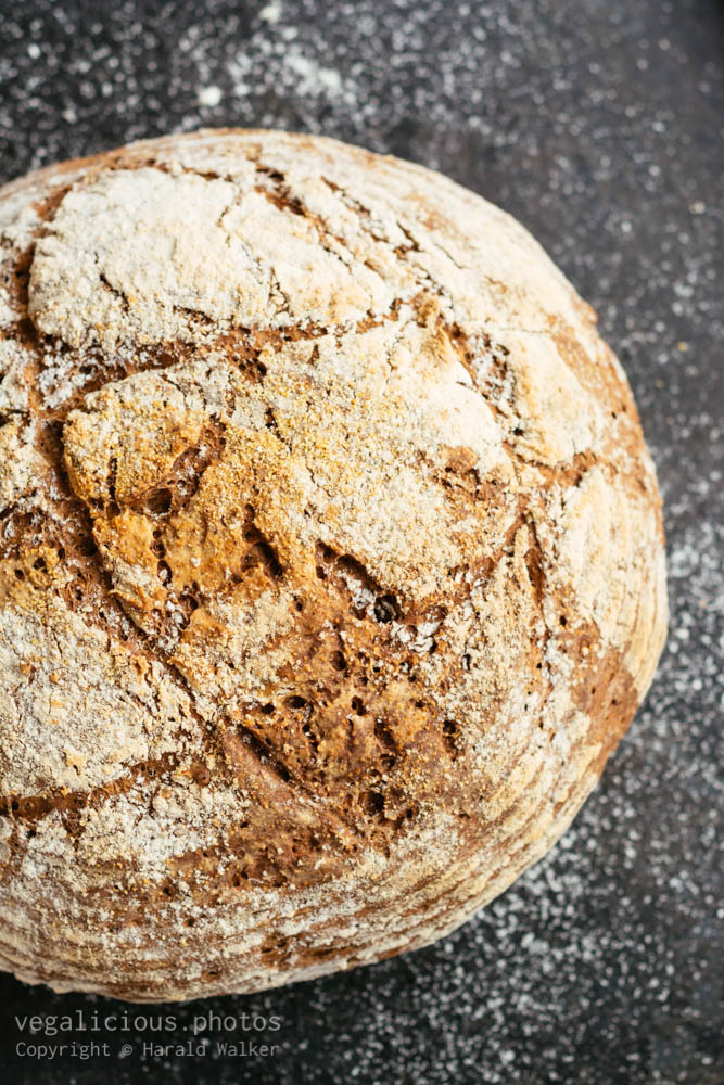 Stock photo of Wholegrain Sourdough bread