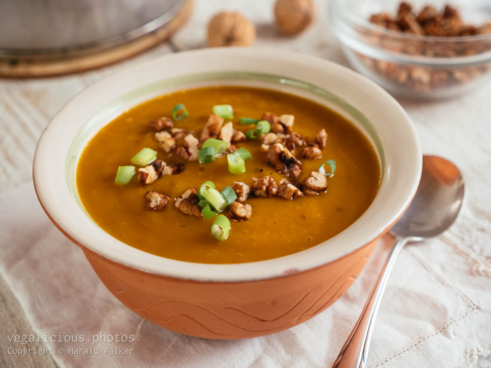 Stock photo of Pumpkin Chutney Soup