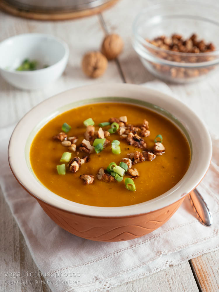 Stock photo of Pumpkin Chutney Soup