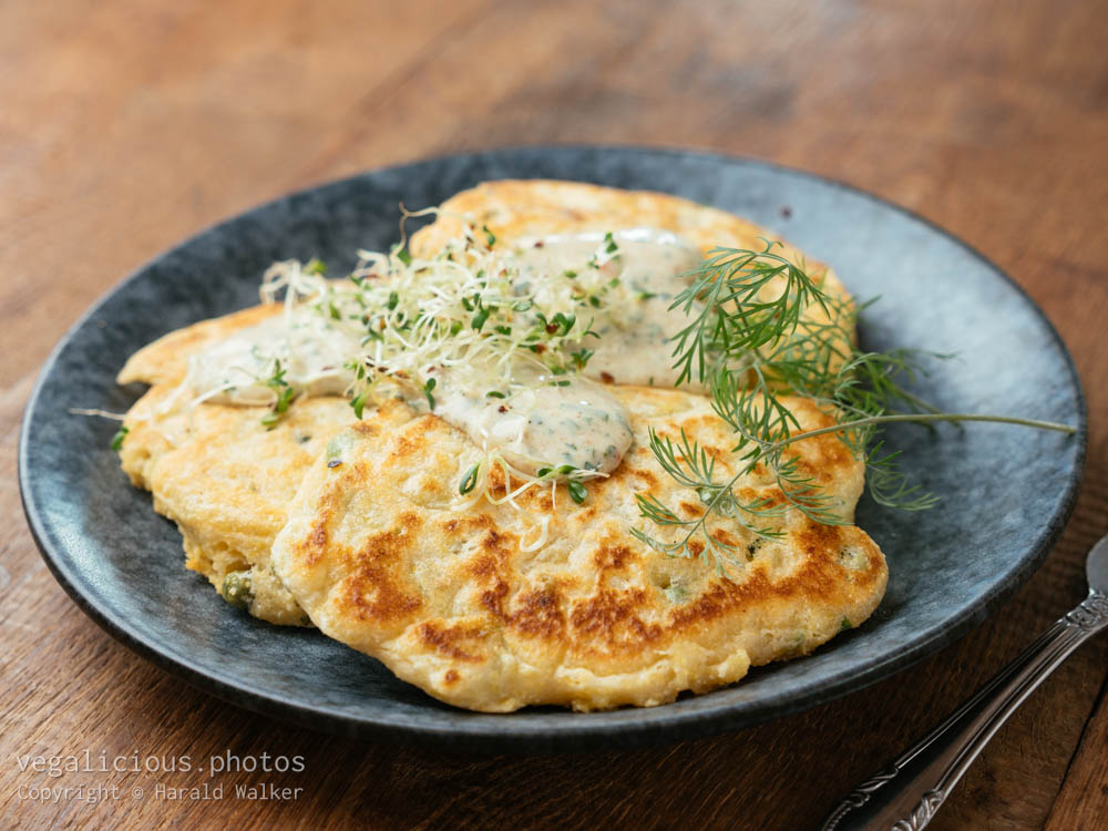 Stock photo of Savory Pancakes