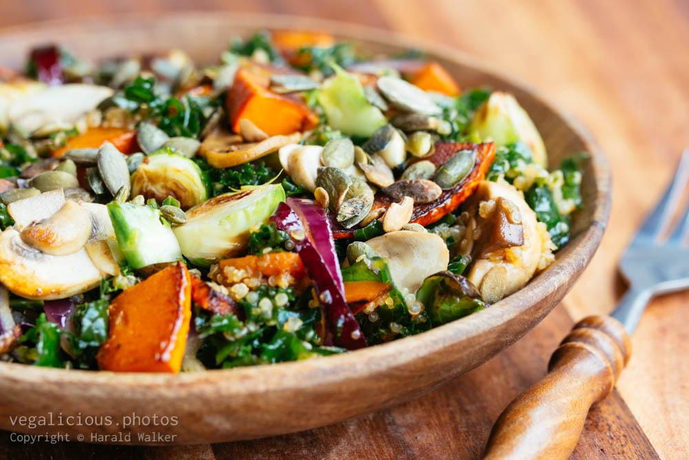 Stock photo of Autumn Quinoa Salad