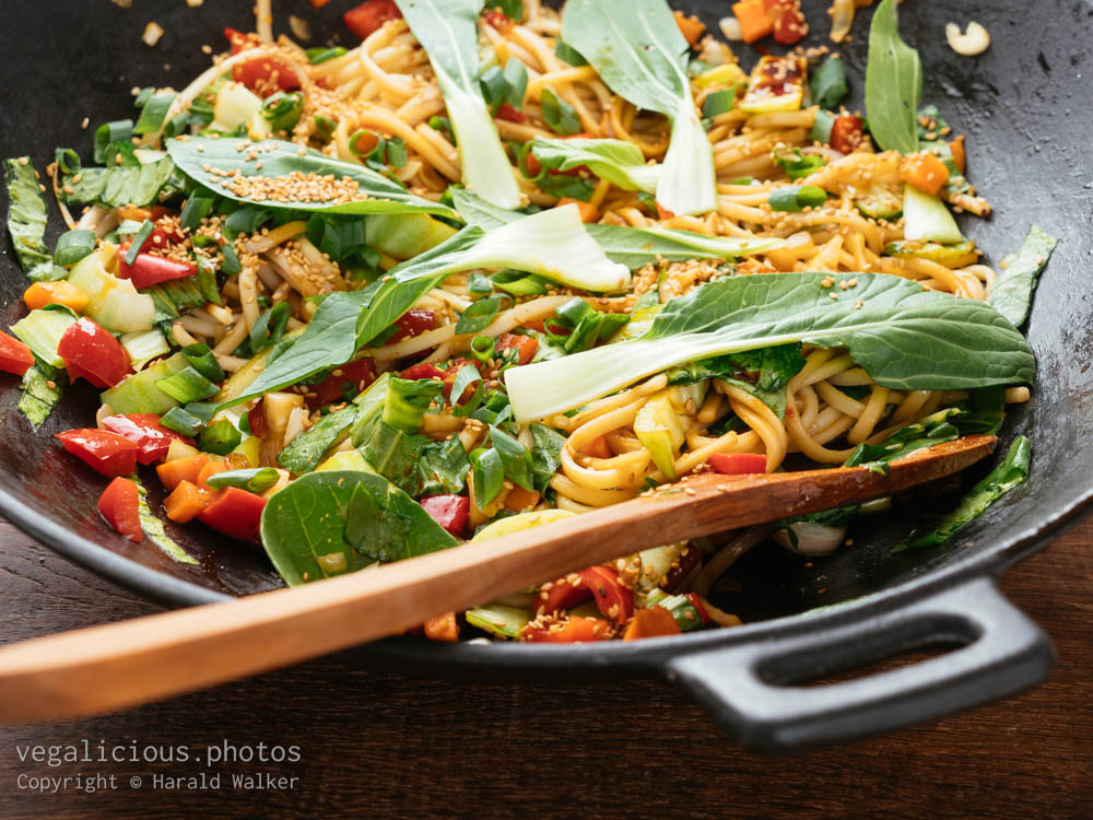 Stock photo of Asian Stir-fry with Bok Choi