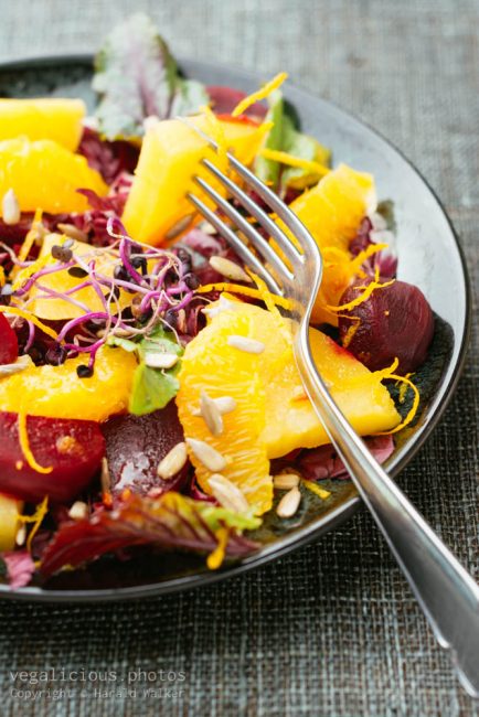 Sweet Sour Salad with Beets, Rutabaga and Oranges – vegalicious.photos