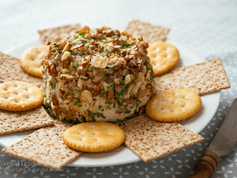 Stock photo of Vegan Cheddary Nut Ball