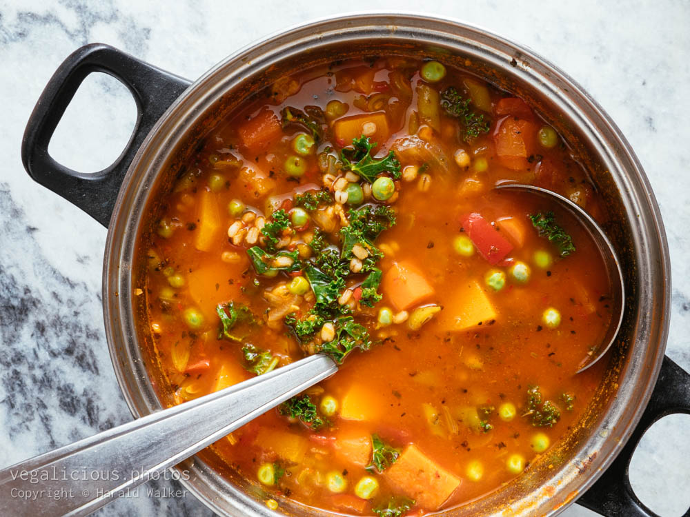 Stock photo of Italian Winter Minestrone Soup