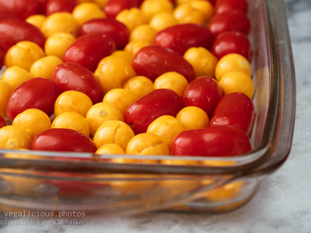 Stock photo of Cherry tomatoes and physalis