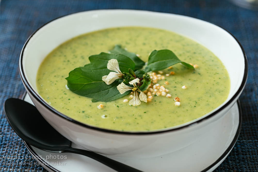 Stock photo of Broccoli, Arugula Soup
