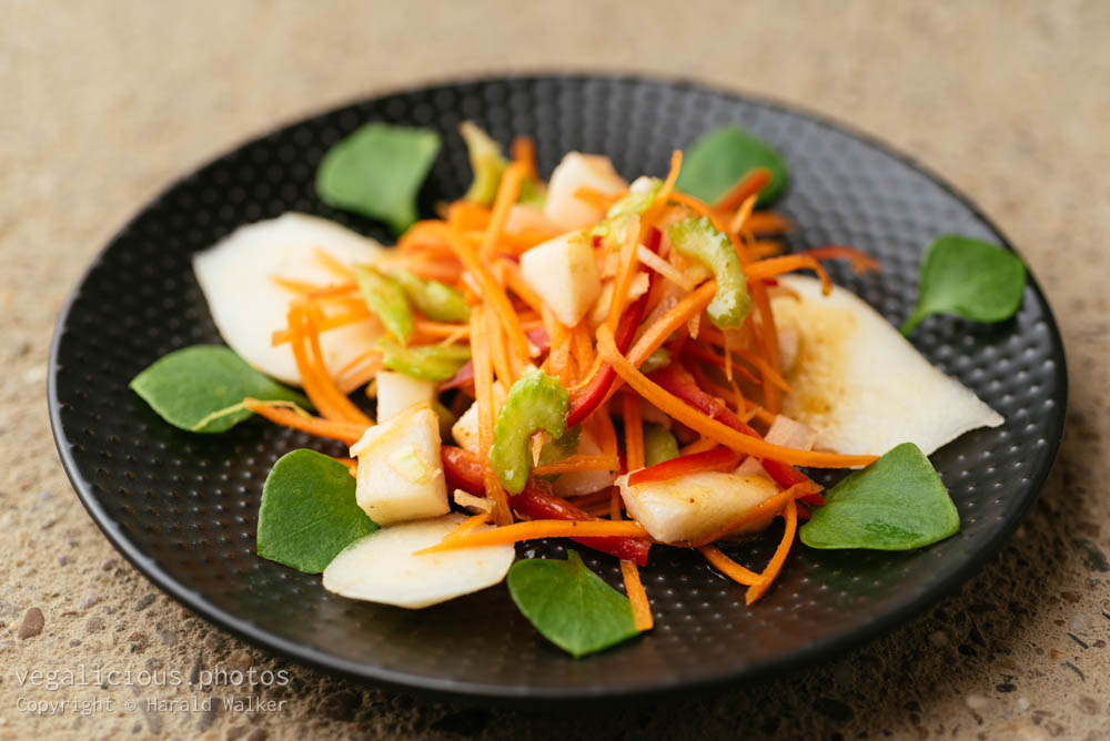 Stock photo of Vegetable Salad with Pears