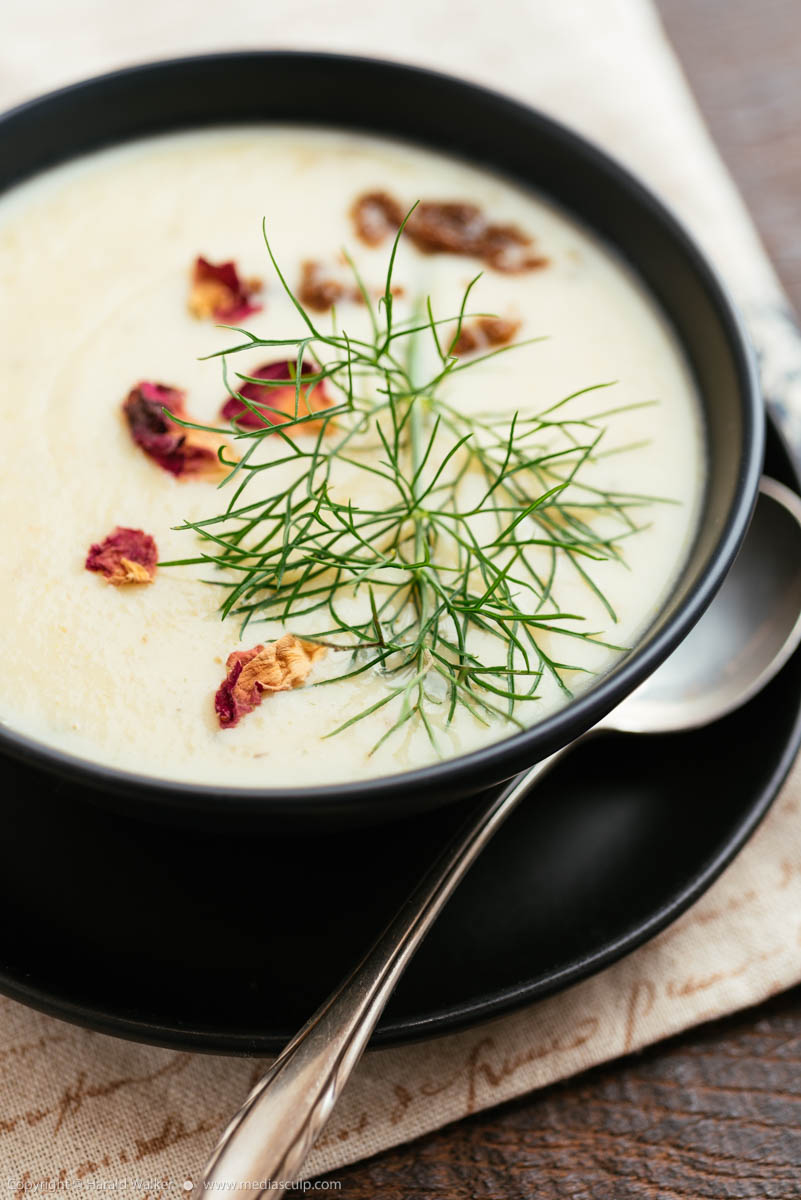 Stock photo of Parsnip Fennel Soup