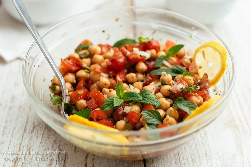 Stock photo of Balela – Lebanese Chickpea Salad