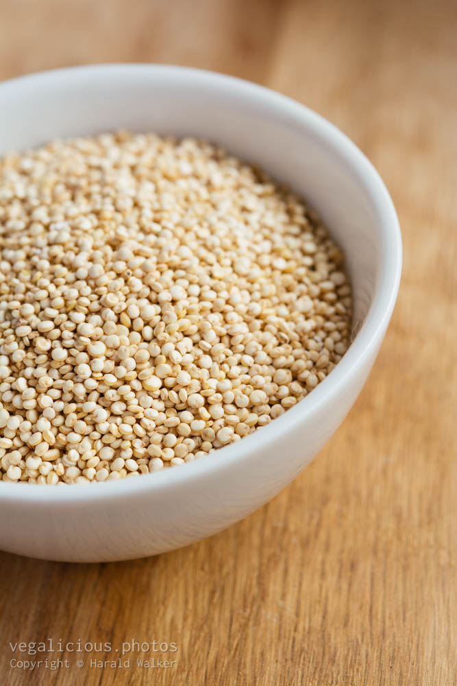 Stock photo of White quinoa