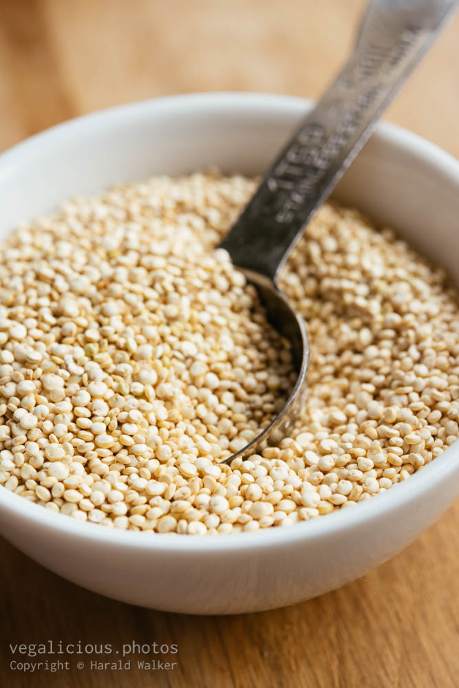 Stock photo of White quinoa