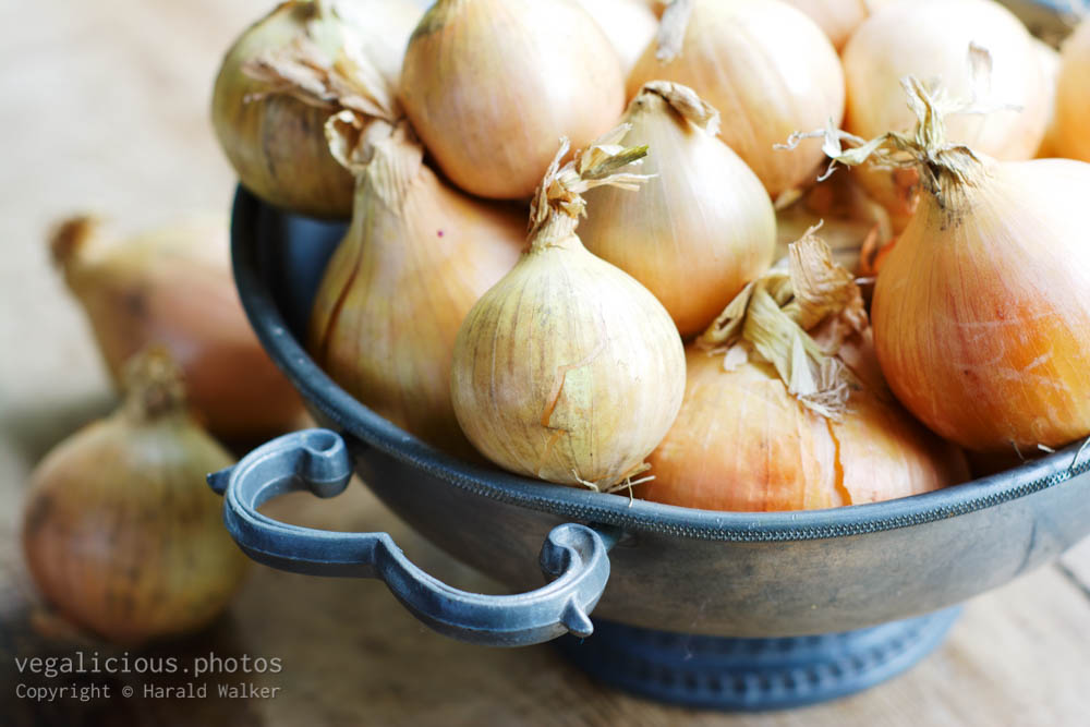 Stock photo of Bowl of onions