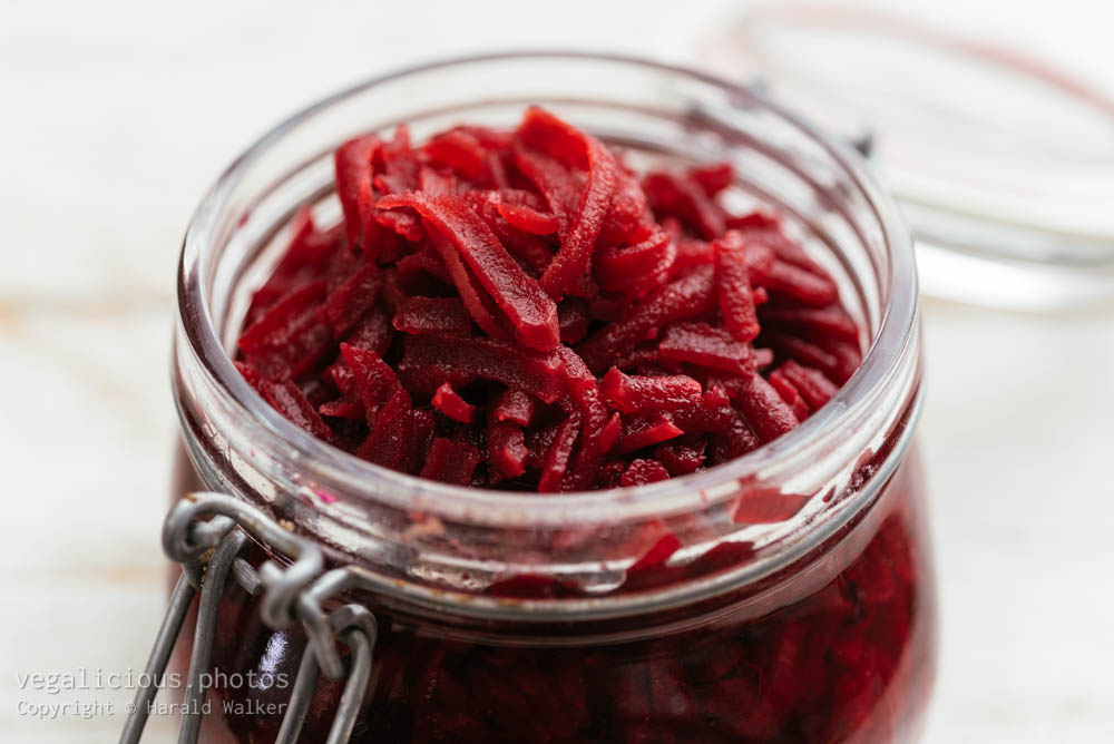 Stock photo of Shoestring beets