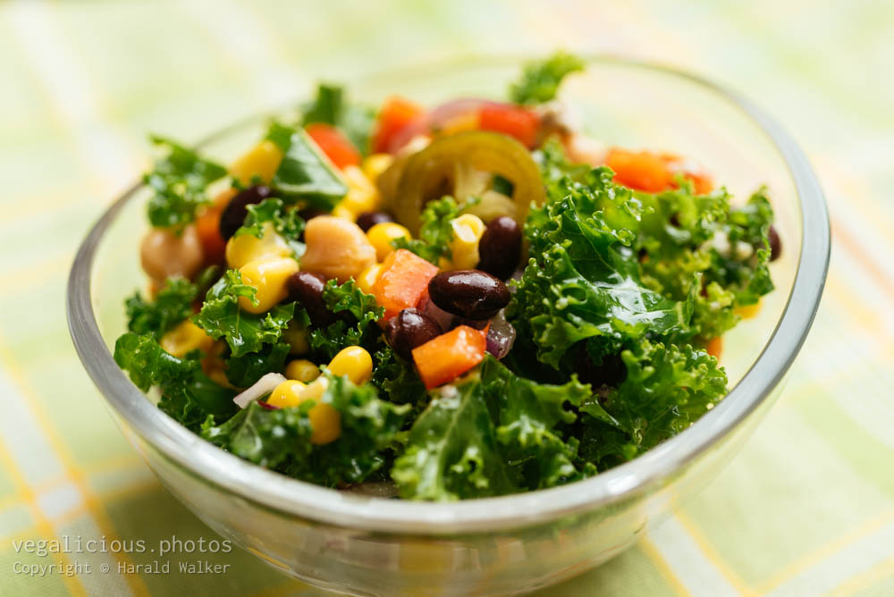 Stock photo of Mexican Kale Salad