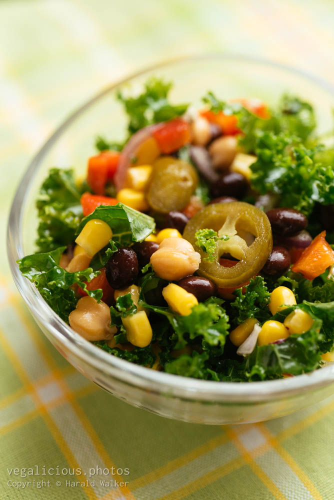 Stock photo of Mexican Kale Salad