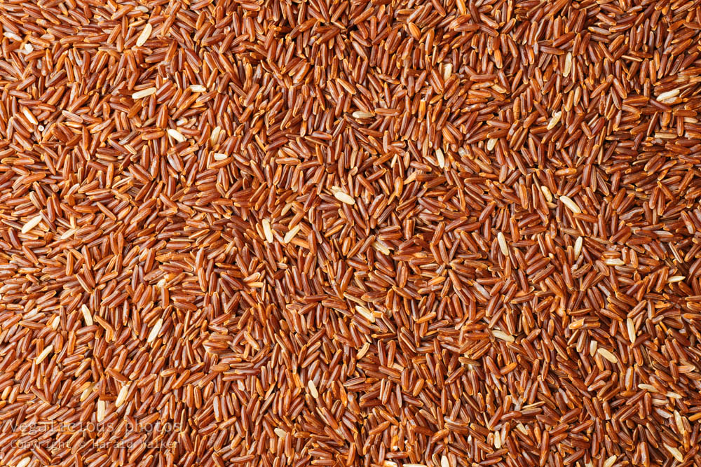 Stock photo of Red rice