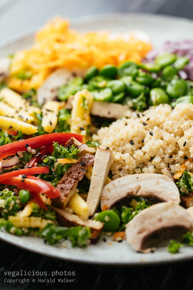 Stock photo of Asian Kale Salad