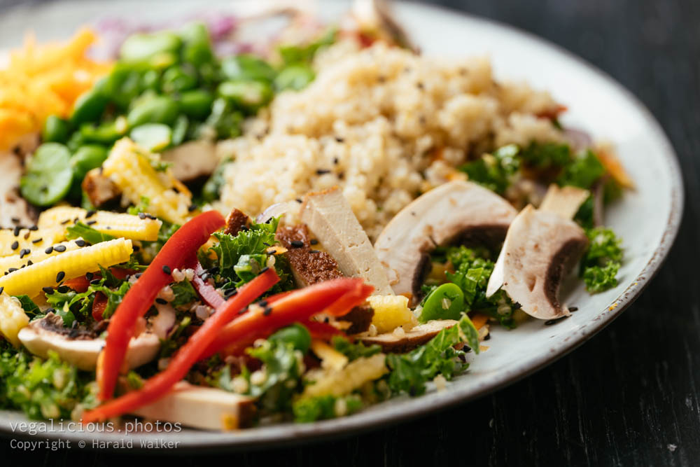 Stock photo of Asian Kale Salad
