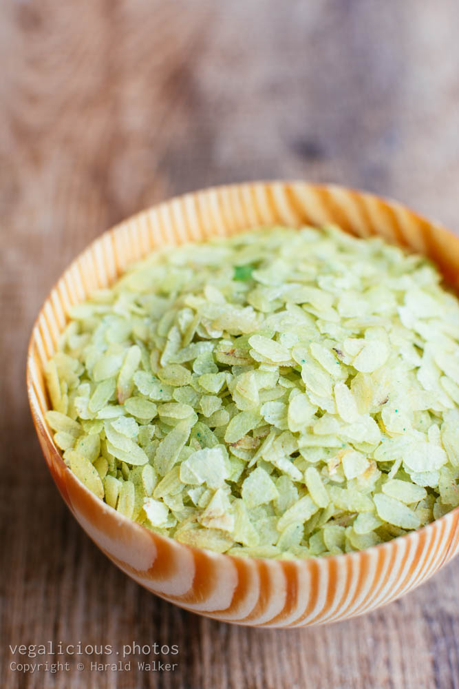 Stock photo of Green Sticky Rice