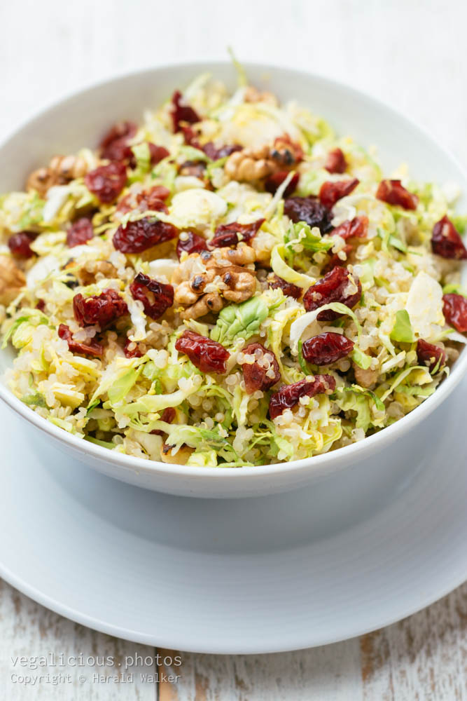 Stock photo of Shredded Brussels Sprouts Salad
