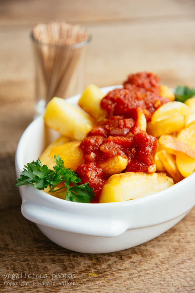 Stock photo of Patatas bravas