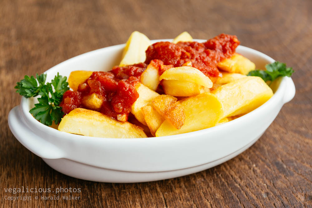 Stock photo of Patatas bravas