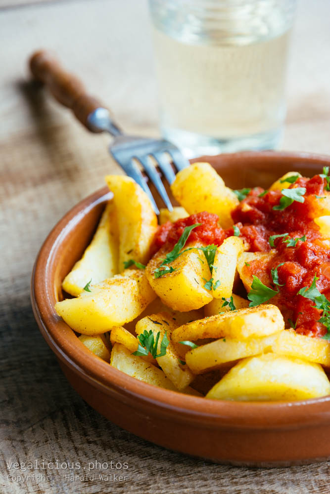 Stock photo of Patatas bravas