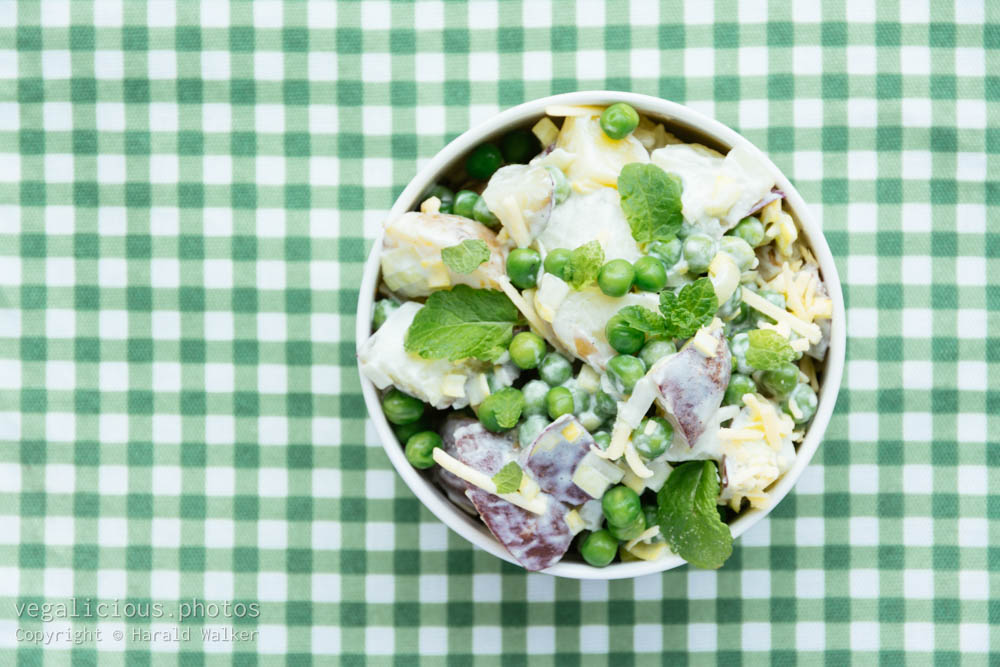 Stock photo of Minty Pea and Potato Salad