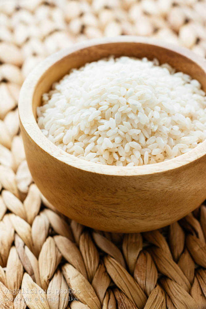 Stock photo of Risotto rice