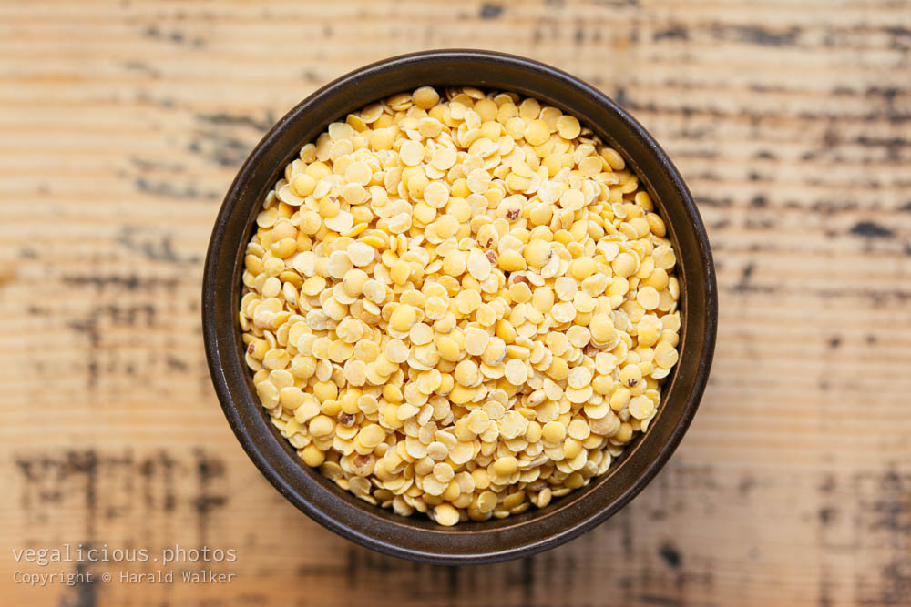 Stock photo of Yellow lentils