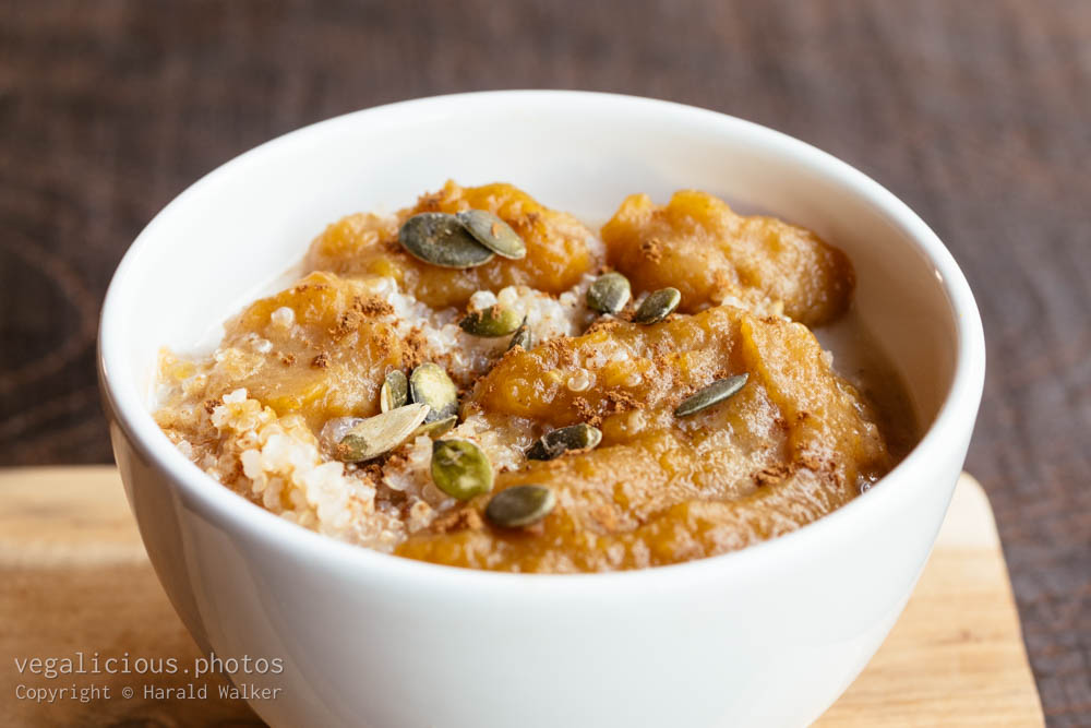 Stock photo of Quinoa Butternut Squash Breakfast Bowl