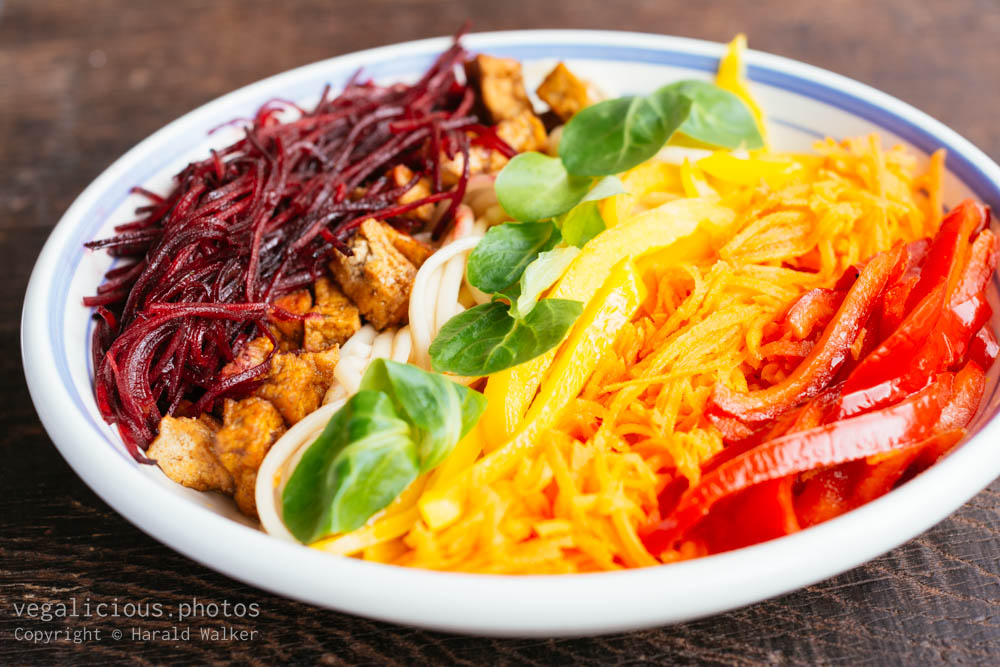 Stock photo of Stir-Fry Rainbow Bowl with Tofu