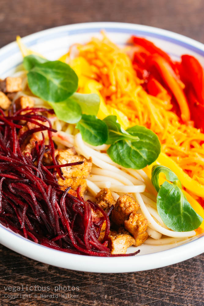 Stock photo of Stir-Fry Rainbow Bowl with Tofu