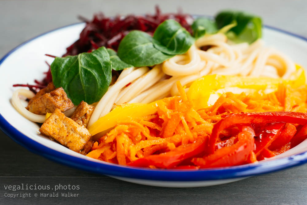 Stock photo of Stir-Fry Rainbow Bowl with Tofu