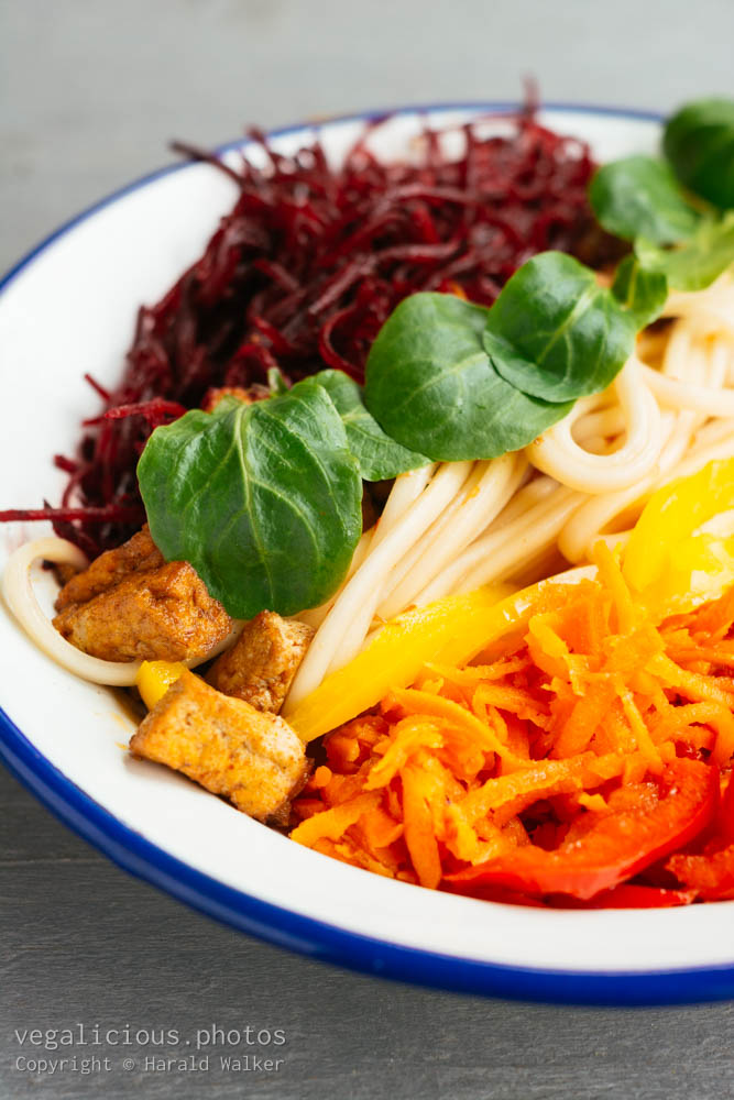 Stock photo of Stir-Fry Rainbow Bowl with Tofu