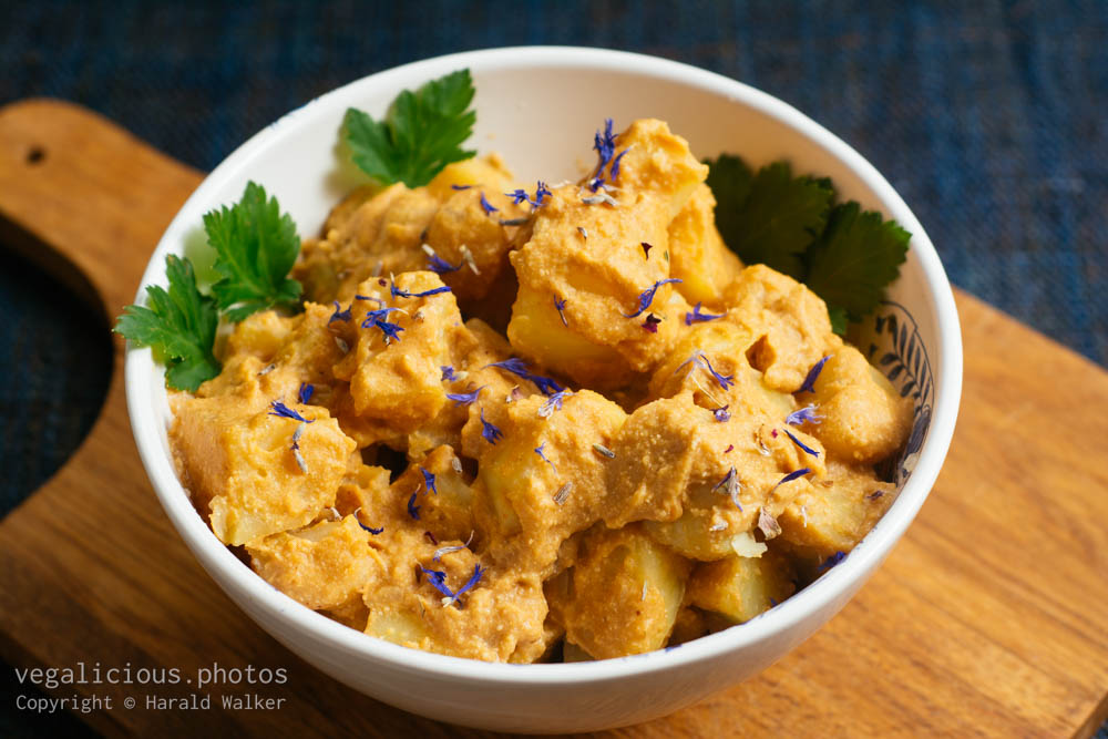 Stock photo of Vegan Cheesy Potatoes