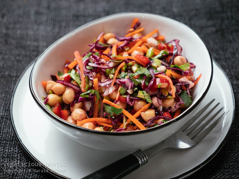 Stock photo of Chickpea Slaw Salad