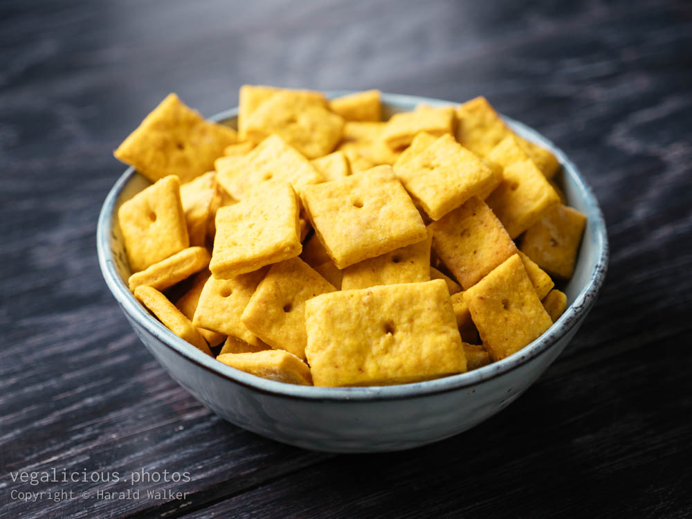 Stock photo of Vegan Cheese Crackers